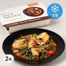깃발집 코다리 시래기 조림 (냉동), 720g, 2팩
