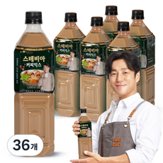 맥널티커피 스테비아 커피믹스, 1L, 36개
