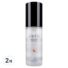 어스향수 테라피 스프레이 바디미스트 깊은잠, 2개, 80ml