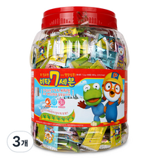 뽀롱뽀롱 뽀로로 비타 세븐 비타민, 500정, 3개