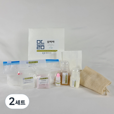 만듦 샴바바 샴푸바 DIY 세트 칼라민, 220g, 2세트