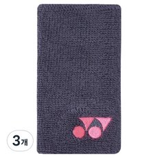 YONEX 護腕 249BN001U, 石炭灰, 3個