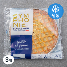 파스키에 그릴드 애플 타르트 (냉동), 750g, 3개