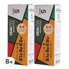 세븐에이트 새치 염색약, 5호 진한밤색, 8개