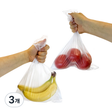 바로엔 투명 속지 봉투 2호, 중(M), 1000개입, 3개