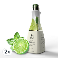 웰파인 더진한 모히또라임 농축액, 2개, 1.5kg