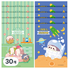 영아트 A4 양면 2면1일 그림일기장, 랜덤발송, 30개