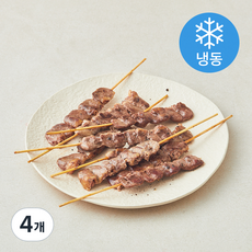 오늘식탁 닭 염통 꼬치 (냉동), 400g, 4개