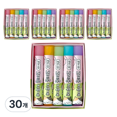 朝鮮文具店 Sundeoki Crew 蠟筆橡皮擦 5入, 30個, 粉紅色