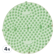 腳底按摩指壓板 大號, 綠色, 4個