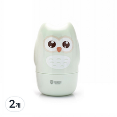 베러맘 유아용 손톱깎이 세트, 민트, 2개