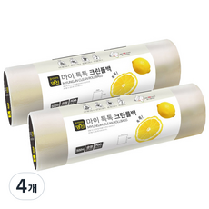 명진 마이톡톡 크린 롤백 대용량 중 25 x 35 cm 500p, 4개