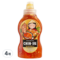 CHIN-SU 甜辣醬, 295g, 4個