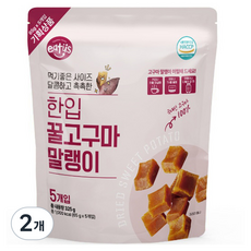 이더스 한입 꿀고구마 말랭이 5p, 325g, 2개