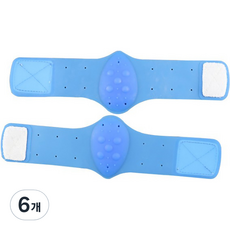 나음다름 실리콘 아치형 신발 교정 밴드 블루, 6개