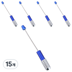 미소로운 DIY 연필깍지, 블루, 15개