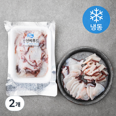 신선씨푸드 국산 자숙 참문어 슬라이스, 300g, 2개
