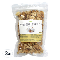 마늘 분태 (슬라이스), 300g, 3개