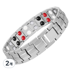 KODACHIEF 清爽手鍊 銀色, 2個