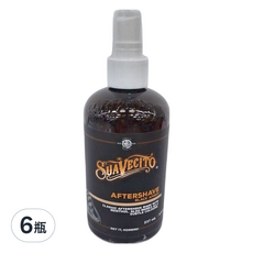 SUAVECITO 骷髏頭 Black Amber Aftershave 古龍黑琥珀鬍後水 237ml 6瓶