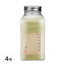 허브나래 조미료 국내산 다시마 가루 분말, 90g, 4개