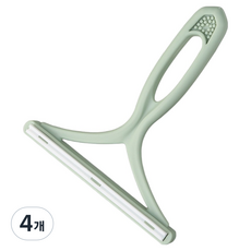 다용도 울 니트 수동 보풀제거기 15 x 12.5 x 1 cm BRP2329, 민트, 4개