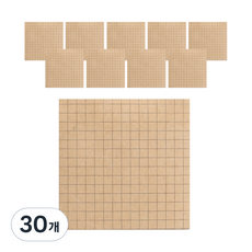 基本款便利貼, 牛皮紙方格, 30個, 80張
