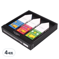 빅토리아 차 선물세트 애비뉴 2호, 얼그레이 1g x 5p + 레이디그레이 1g x 5p + 페퍼민트 1g x 5p, 4세트