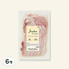 샤르베티에 아질산 나트륨 무첨가 잠봉, 100g, 6개