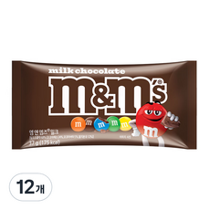 엠앤엠즈 밀크, 37g, 12개