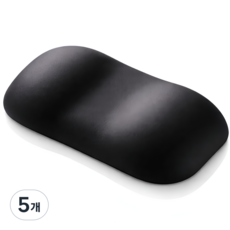 픽스몰 실리콘 마우스 손목 받침대, 블랙, 5개