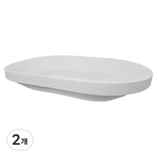 펫츠몬 눕기편한 따숨 타원형 B골 스크래쳐 리필, 크라프트, 2개