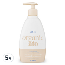 닥터키노 아기 유기농 보습케어 아토 로션, 5개, 400ml