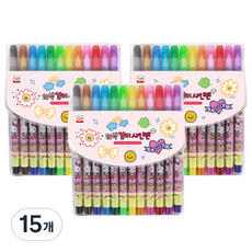 YOUNG ART 12色彩色簽字筆 女孩用, 混合顏色, 180個