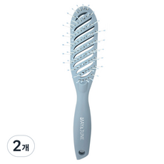 MAY&JUNE comb Tina Beauty 彎曲燙髮梳, 2個, 混合色