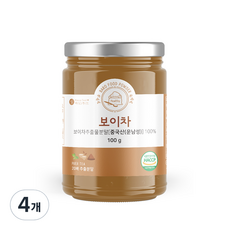 바로푸드 보이차 분말, 100g, 1개입, 4개