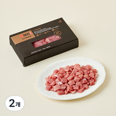 도드람한돈 암퇘지 등심 카레용 (냉장), 500g, 2개