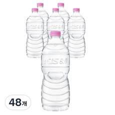 아이시스 8.0 무라벨 ECO 생수, 48개, 1L