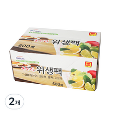 온누리 위생팩 600p, 2개, 600개입