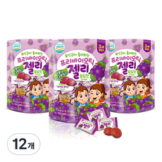 프리바이오틱 유산균 비타민 구미젤리, 12개