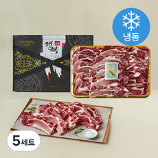 농협안심한돈 LA 갈비 선물세트 (냉동), 5세트, 3kg