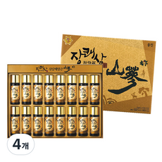 장쾌삼 산삼배양근, 4개, 800ml