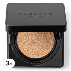 LAQLANC 自然遮瑕男士氣墊 15g, 3號, 3個