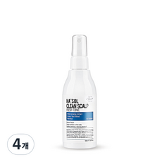 헤솔 클린 프레쉬 토닉, 100ml, 4개