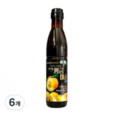 슬로푸드 유기농 황금매실원액, 500ml, 6개