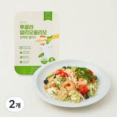 세끼판다 판다의 루꼴라 알리오올리오 담백면 샐러드, 194g, 2개