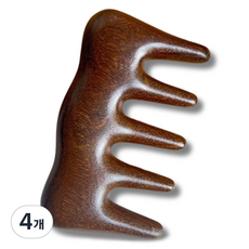 도이뮤 두피 괄사 마사지기 08, 4개