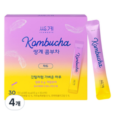 쌍계명차 콤부차 자두, 4개, 30개입, 5g