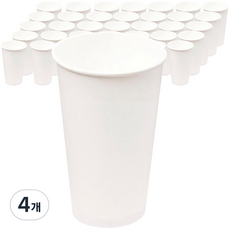 Thebinsome 普通紙杯 380ml, 100入, 4個