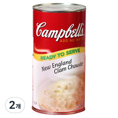 Campbell's 金寶湯 新英格蘭蛤蜊濃湯, 2個, 1.36kg